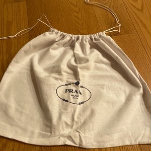 Prada dust bag good condition large
